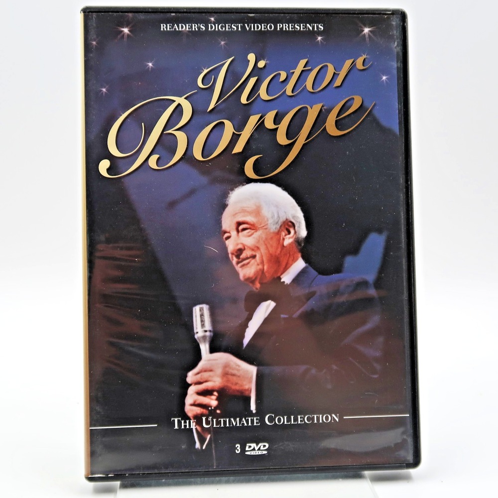 Victor Borge The Ultimate Collection 3 DVD Set Readers Digest Music Comedy PG
